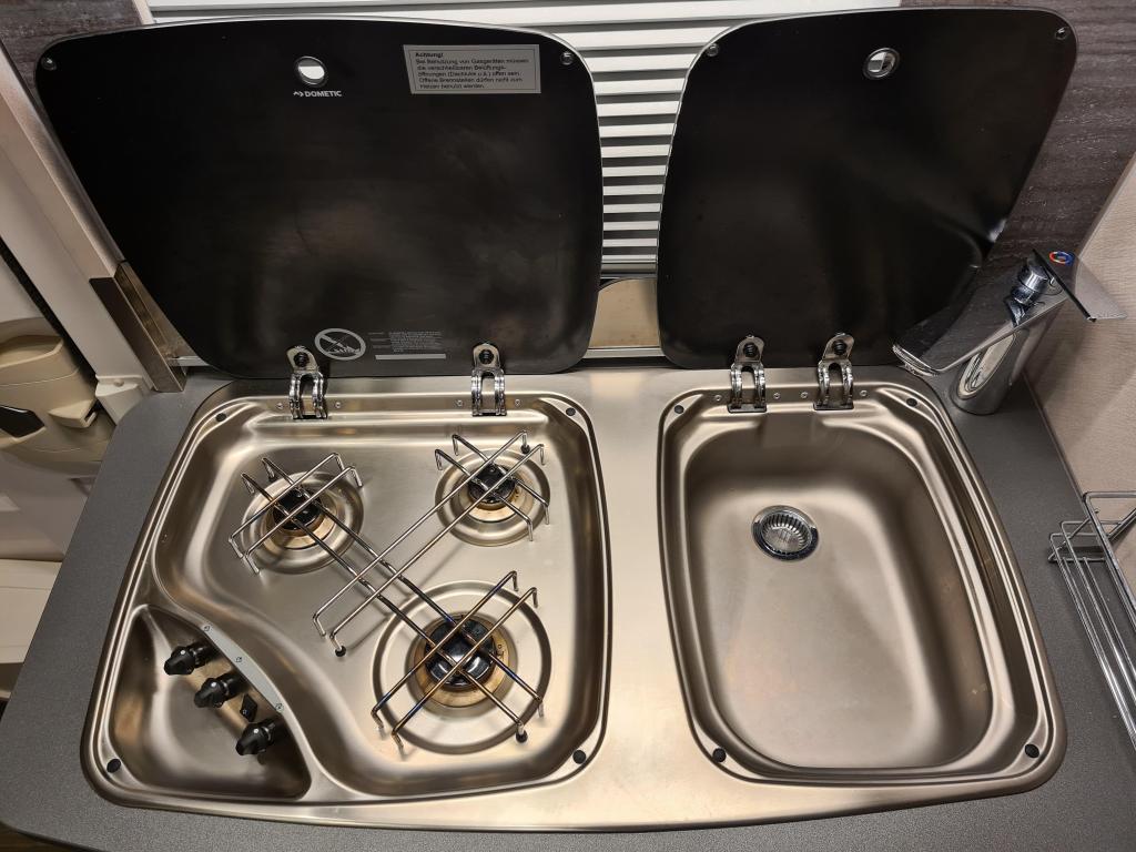 Hymer –  EX 580 T Lengtebedden, dakairco foto-detail
